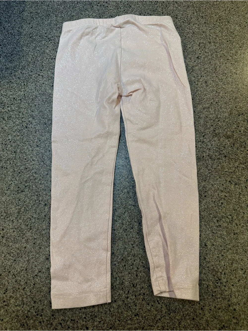 Old Navy Pale Pink Girls' Sparkle Leggings